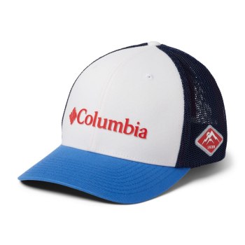 Columbia Mesh Ball, Gorras Blancos Azul Marino Azules Para Mujer | 914765-WHR